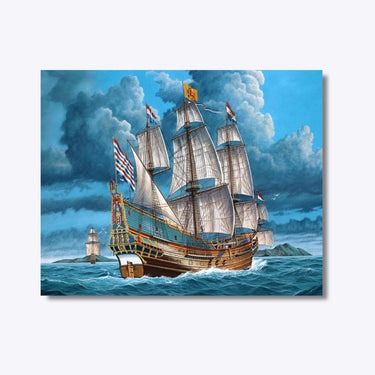 Sailboat 40x60cm - Diamond Painting